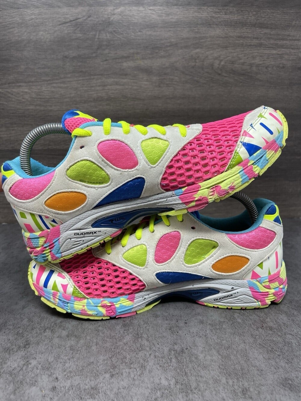 ASICS Gel Noosa Tri 7 Size 8.5 Womens T264N Running Athletic Shoes Colorful - Picture 7 of 11